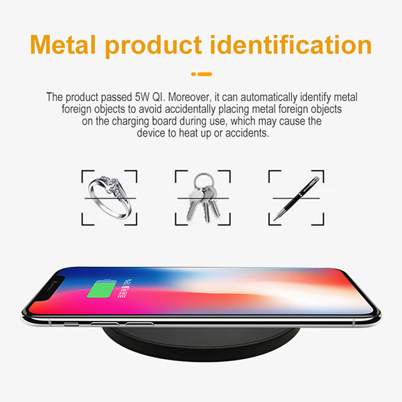 2020 latest Thinnest qi wireless charger LWS-1008